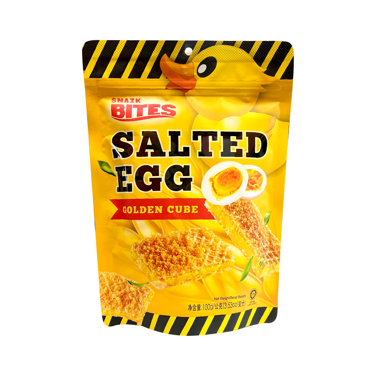 Snazk Bites Salted Egg Golden 3.53oz (100g) CoCo Island Mart