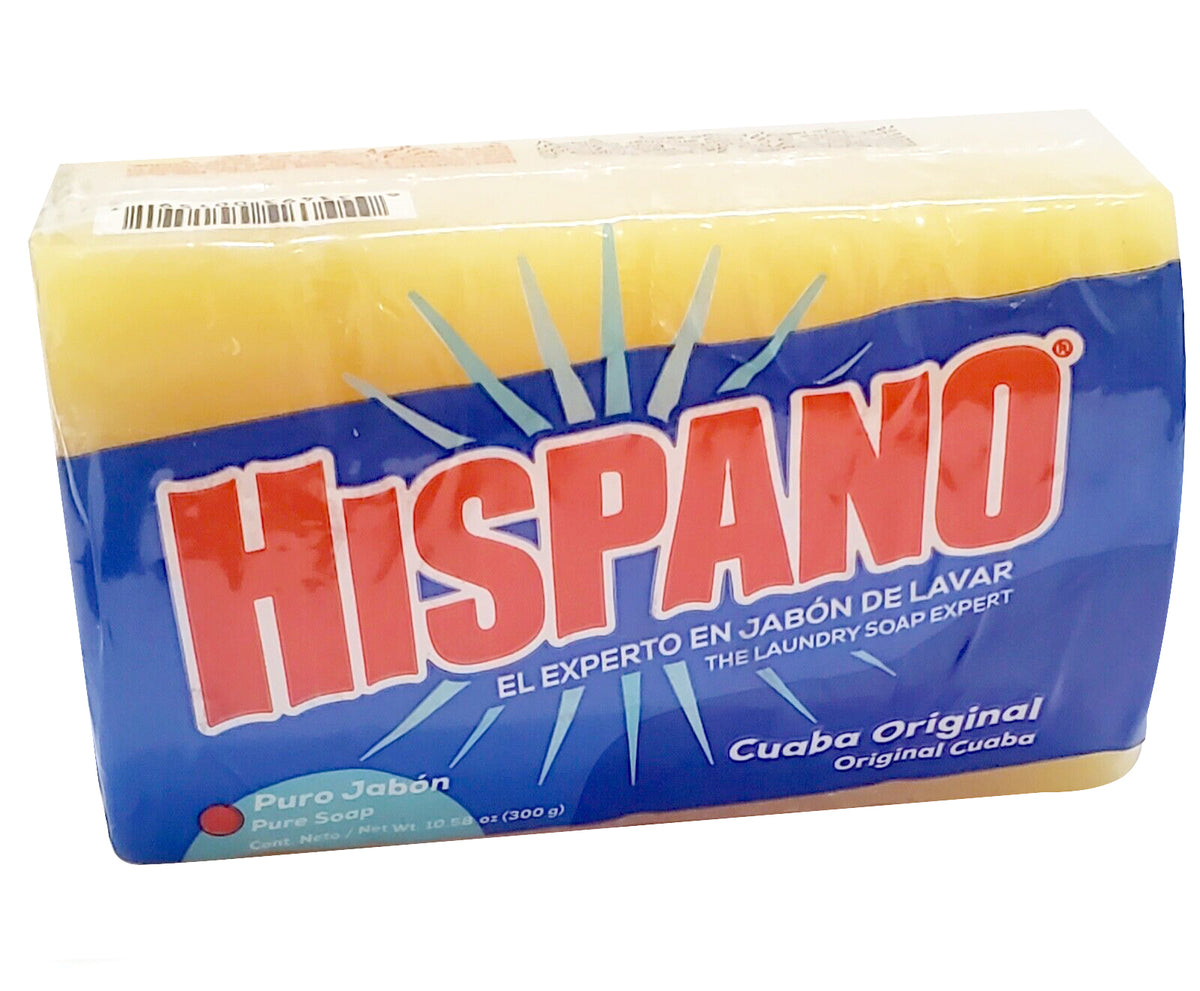 HISPANO Jabon Cuaba Original Laundry Soap 10.58oz (300g) CoCo Island Mart