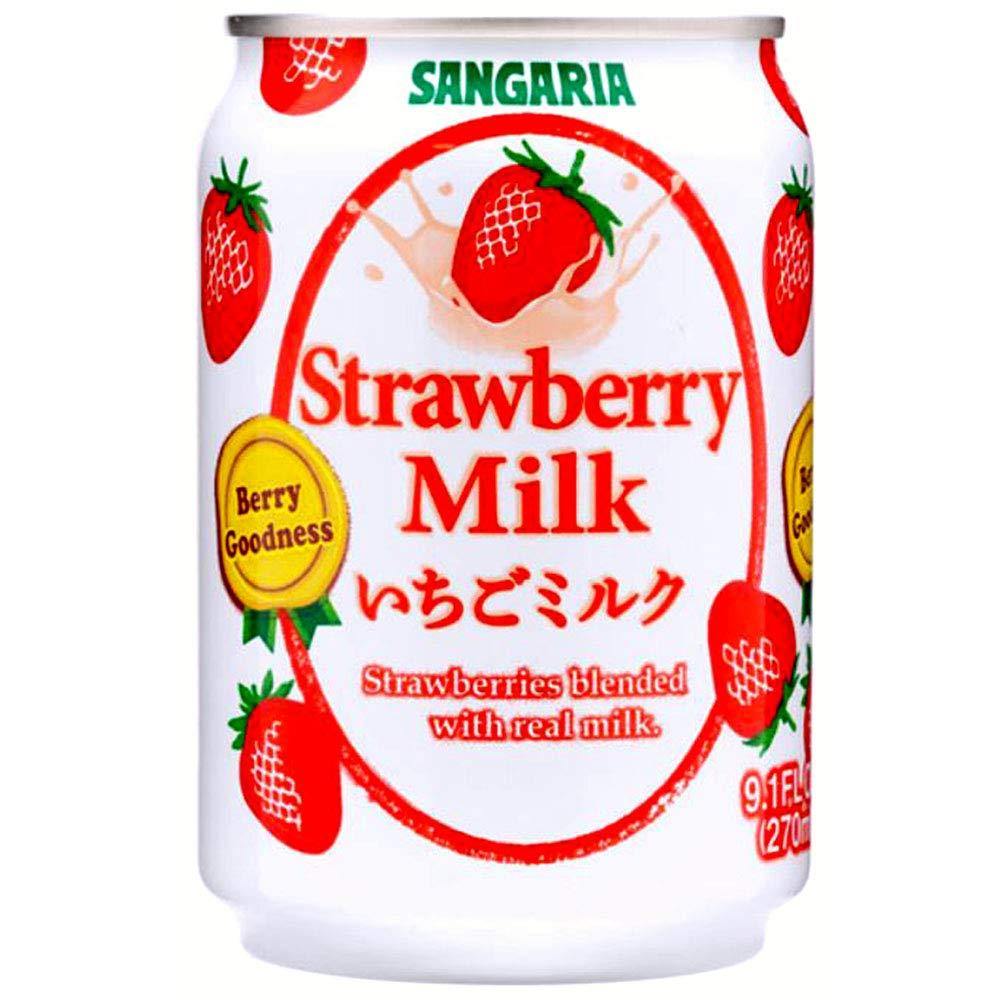 Sangaria Strawberry Milk 8.96 FL Oz (265 mL) - CoCo Island Mart