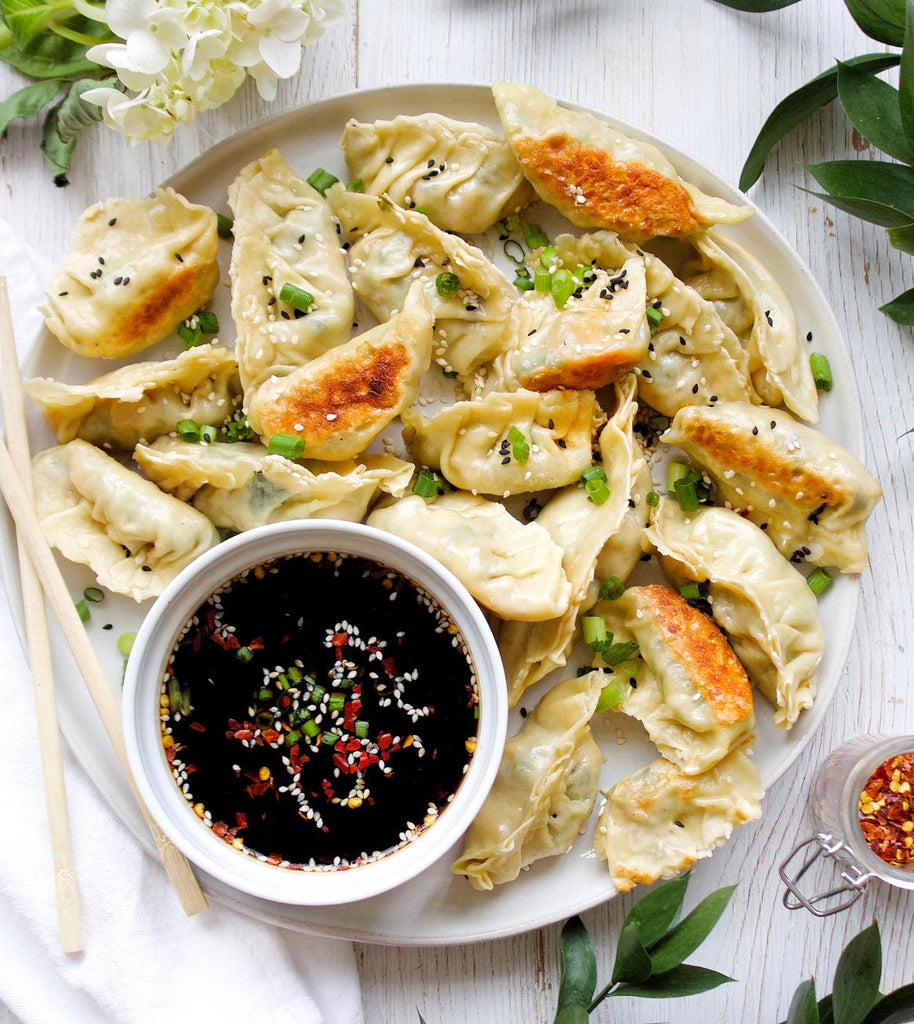 Dumplings with Dipping Sauce - CoCo Island Mart