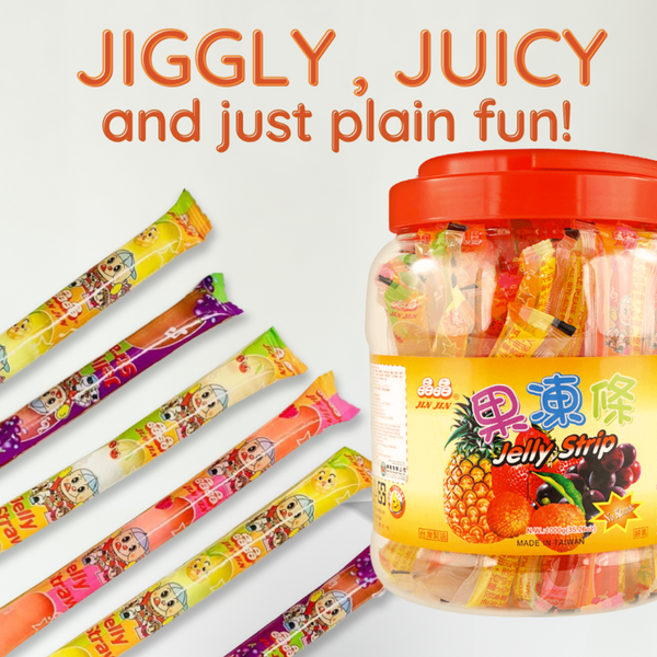 Jin Jin Assorted Jelly Sticks 470g - Asian Pantry