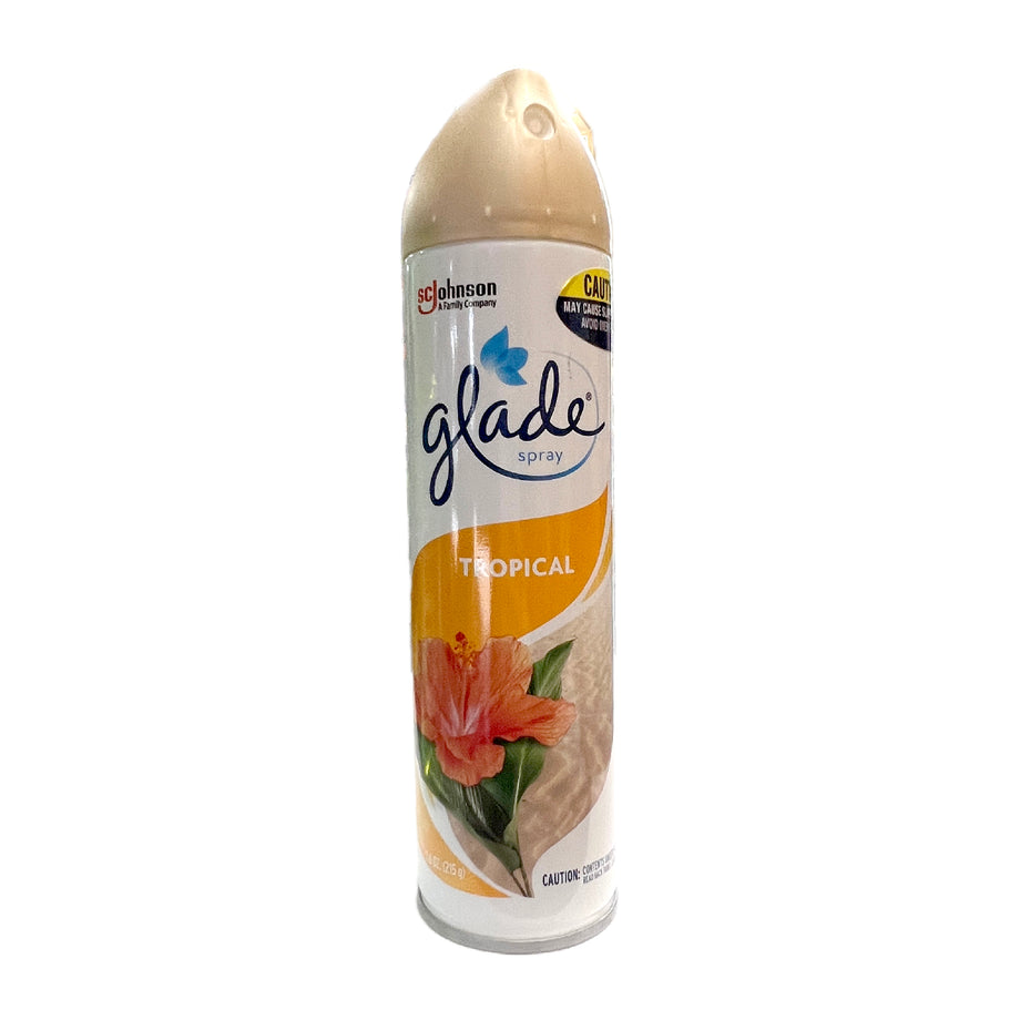 GLADE Air Freshener Spray Tropical Scent 8oz (227g) – CoCo Island Mart