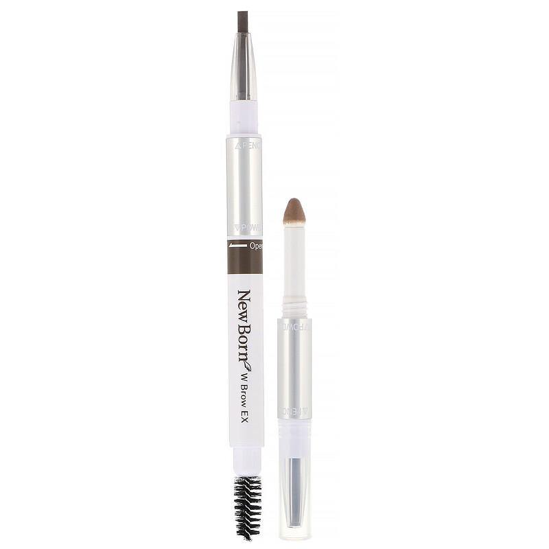 Sana 3 in 1 New Eyebrow Powder and Pencil B2 Grayish Brown Color 1 Piece - CoCo Island Mart