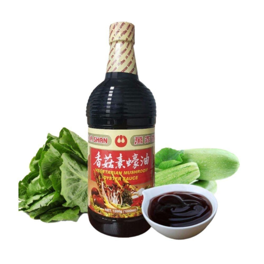 Wan Ja Shan Vegetarian Mushroom Oyster Sauce 33.8 FL Oz (1200 g
