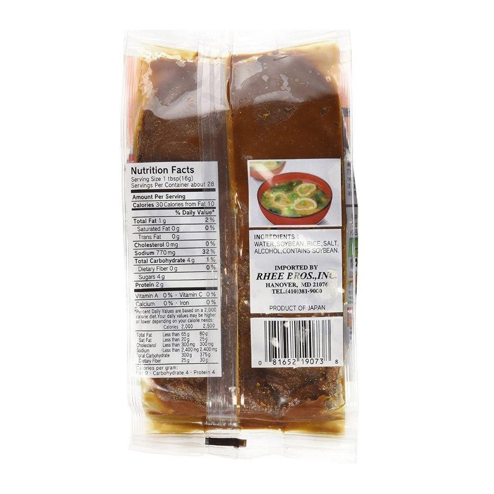 KABUTO Aka Red Miso Japanese Soybean Paste 1 LB (453 g) - CoCo Island Mart