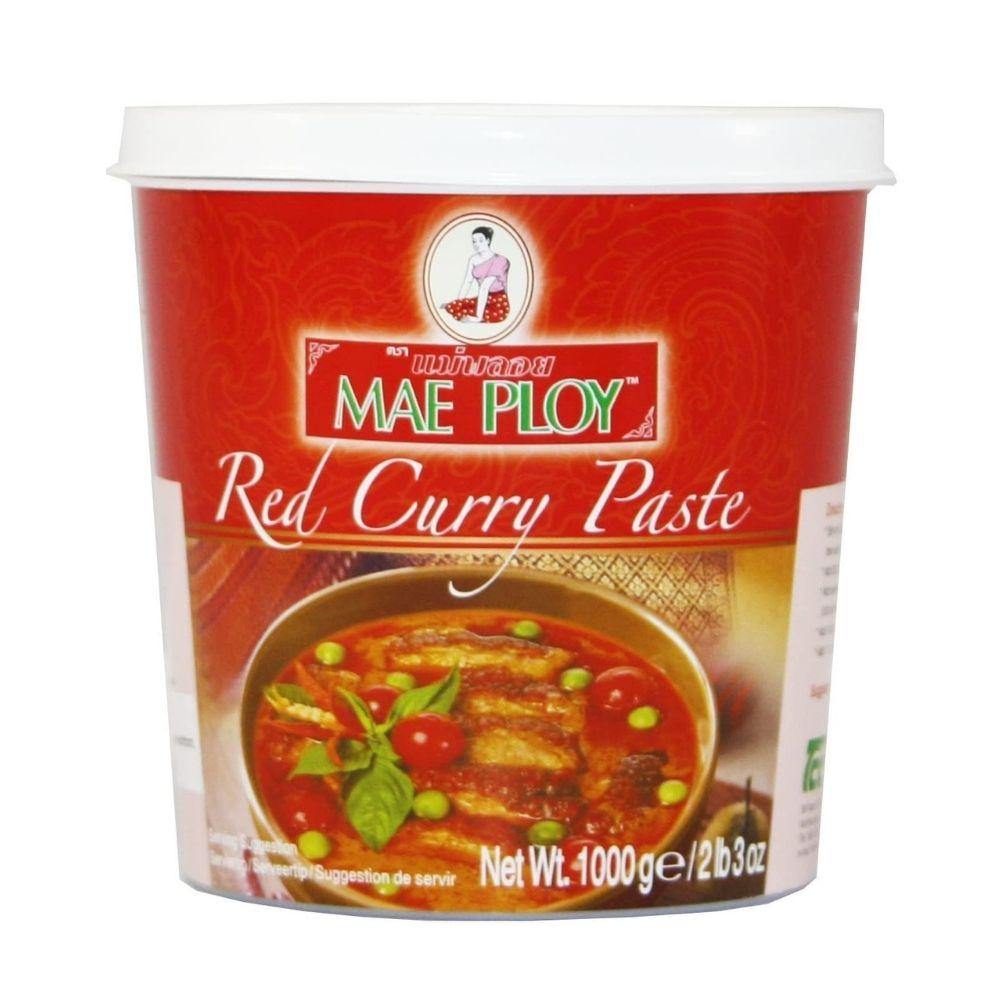 Mae Ploy Red Curry Paste 2LB 3 Oz (1000 g) - CoCo Island Mart