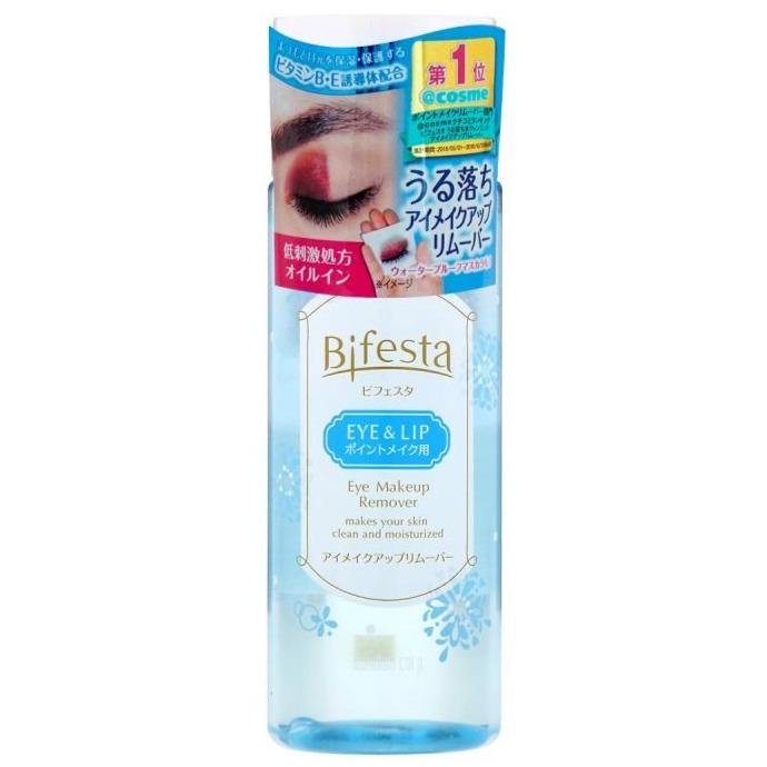 Mandom Corp. Bifesta Eye and Lip Makeup Remover 4.9 FL Oz (145 mL) - 日本MANDOM曼丹 BIFESTA 温和低刺激眼唇卸妆液 145ml COSME大赏第一位 - CoCo Island Mart