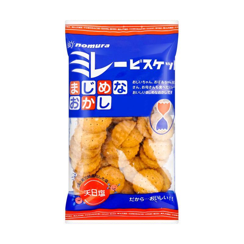 Nomura Japanese Salty Millet Biscuit - Majime Mire Biscuit 4.5 Oz (130 g) - CoCo Island Mart
