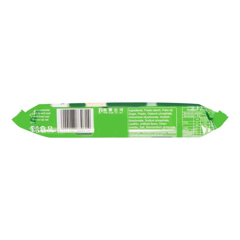 ChaCha Gluten Free Potato Cracker Extra Crunchy Scallion Flavor 1.8 Oz (51 g) - 中国名牌洽洽 喀吱脆非油炸小脆饼 葱香风味 51g - CoCo Island Mart