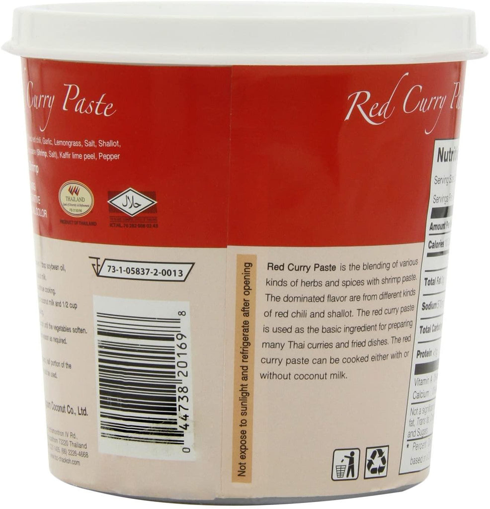 Mae Ploy Red Curry Paste 2LB 3 Oz (1000 g) - CoCo Island Mart