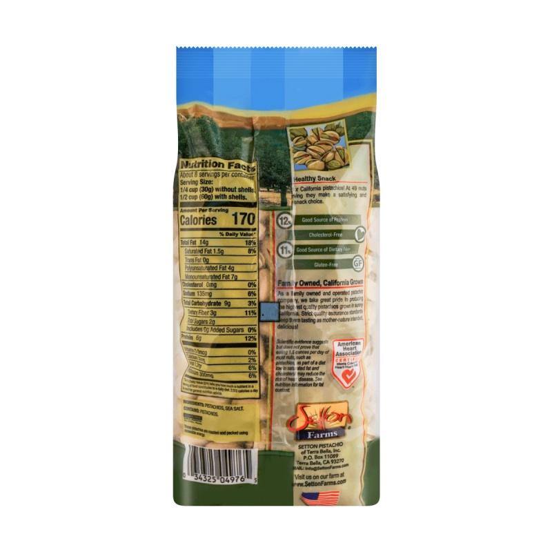 Setton Farms Dry Roasted with Sea Salt Pistachios 16 Oz (454 g) - CoCo Island Mart