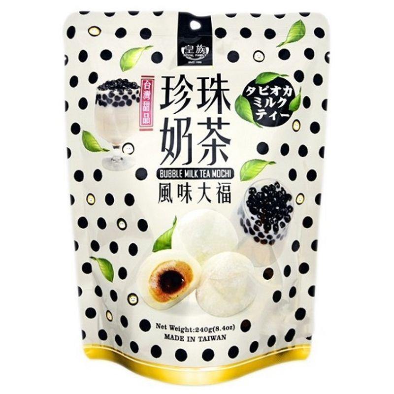 Royal Family Bubble Milk Tea Mochi 8.4 Oz (240 g) -  ROYAL FAMILY 皇族 珍珠奶茶风味 240g - CoCo Island Mart