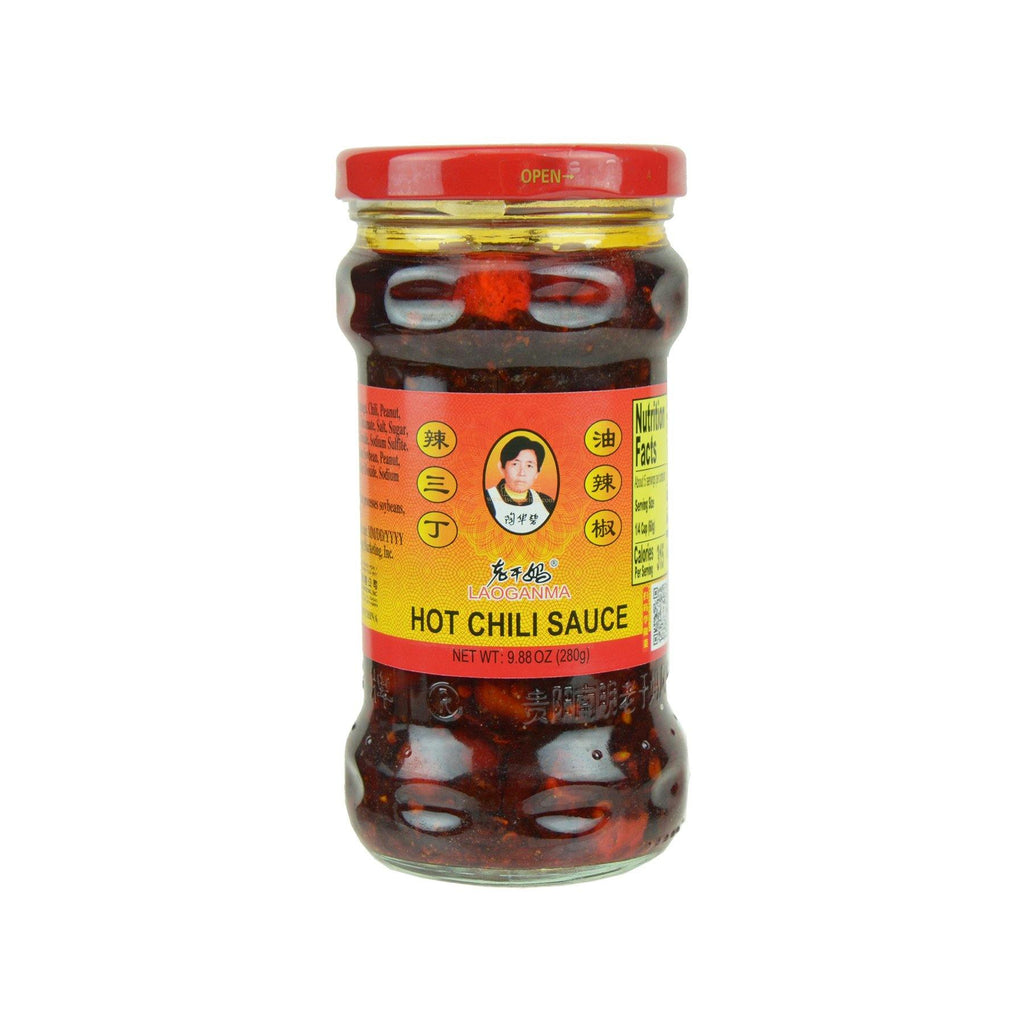 LaoGanMa Hot Chili Sauce Triple Spice 9.88 Oz (280 g) - 老干妈 辣三丁 油辣椒 280 克 - CoCo Island Mart