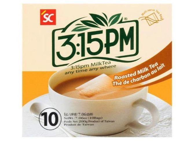 3:15PM Roasted Instant Taiwanese Milk Tea 10 Bags 7.06 Oz (200 g) - 3点一刻经典炭烧奶茶 - CoCo Island Mart