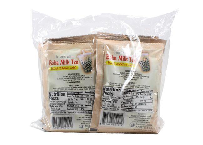 DeDe Instant 3 in 1 Boba Milk Tea 12-PACKS 14.76 Oz (420 g) - CoCo Island Mart