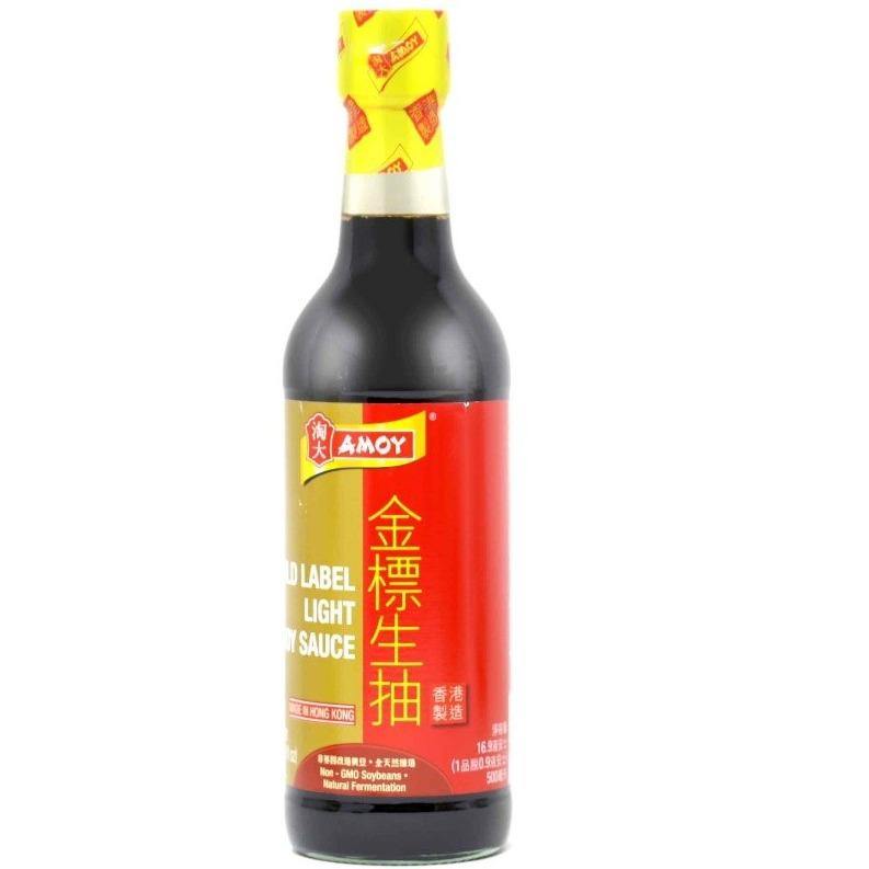 Amoy Light Soy Sauce 16.9 Oz (500 mL) - 淘大金標生抽 - CoCo Island Mart