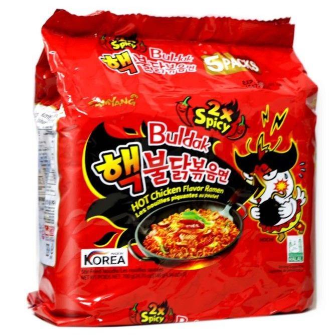 Samyang Buldak 2x Spicy Hot Chicken Flavor Instant Stir-Fried