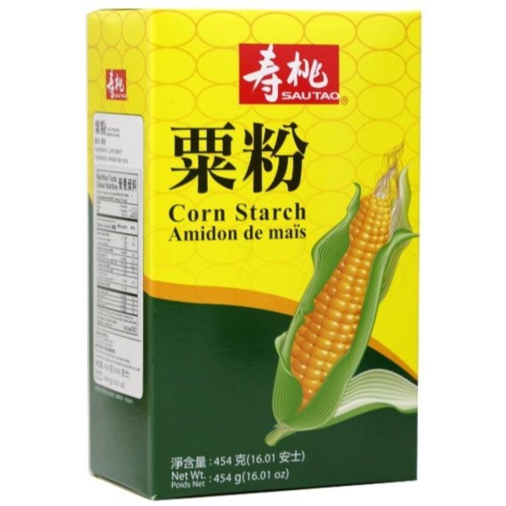 Sautao Corn Starch | Maize Starch | Amidon De Mais 16.01 Oz (454 g) - 寿桃玉米粉 - CoCo Island Mart