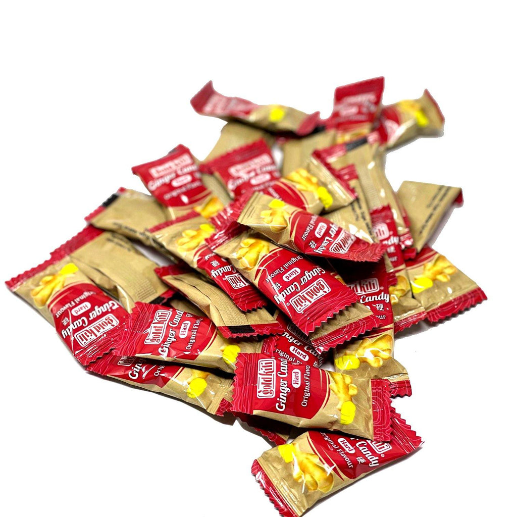 Gold Kili Hard Ginger Candy Original Flavor 3.53 Oz (100 g) -金麒麟原味硬姜糖 3.53 Oz - CoCo Island Mart