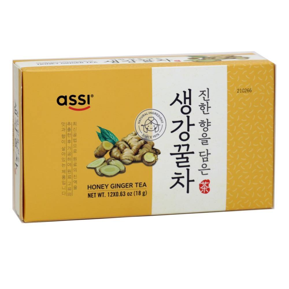 Assi Honey Ginger Tea 7.56 Oz (216 g) - CoCo Island Mart