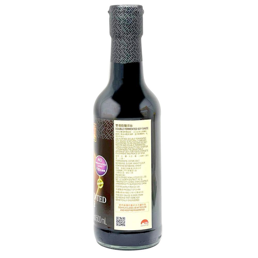 LEE KUM KEE Double Fermented Soy Sauce 16.9FL Oz (500 mL) - 李锦记 双璜头抽 - CoCo Island Mart