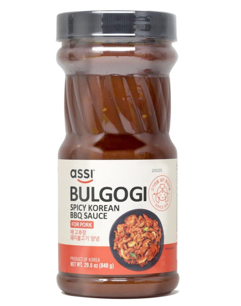 Assi Bulgogi Spicy Korean BBQ Sauce for Pork 29.6 Oz (840 g) - CoCo Island Mart