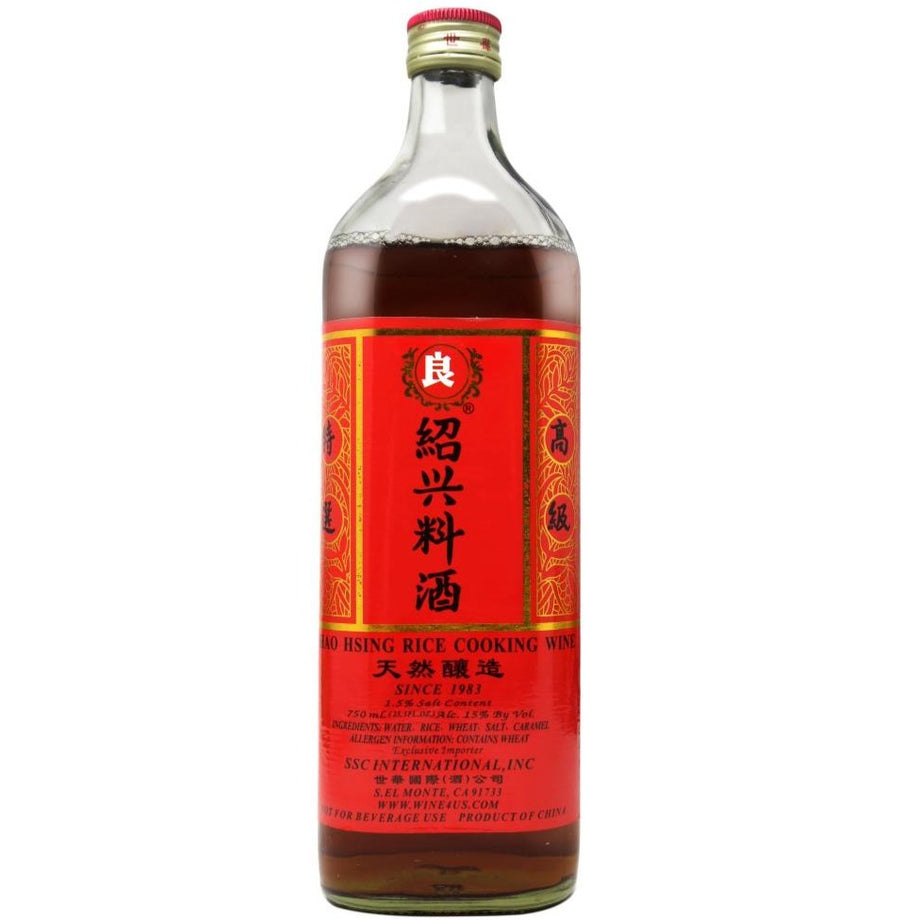 ShaoXing (Shao Hsing) Rice Cooking Wine 25.3 FL Oz (750 mL)良字绍兴料酒 – CoCo  Island Mart