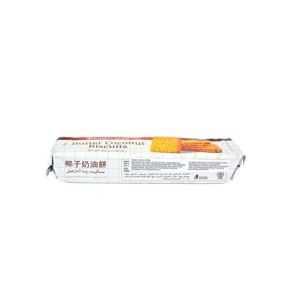 Khong Guan Butter Coconut Biscuits Crackers 7.05 Oz (200 g) - 椰子奶油饼 - CoCo Island Mart