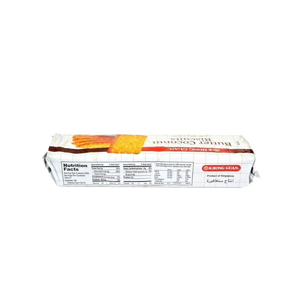 Khong Guan Butter Coconut Biscuits Crackers 7.05 Oz (200 g) - 椰子奶油饼 - CoCo Island Mart