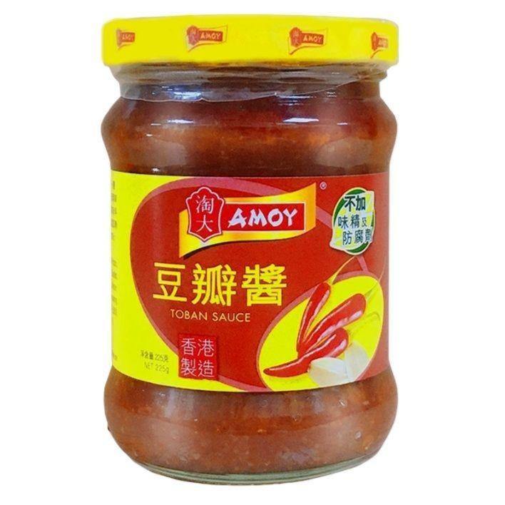 Amoy Authentic Hong Kong Toban Chili Bean Sauce | Chili Bean Paste | Toba Jiang | Broad Bean Chili Sauce 8.3 Oz (235 g) - 淘大豆瓣酱 - CoCo Island Mart