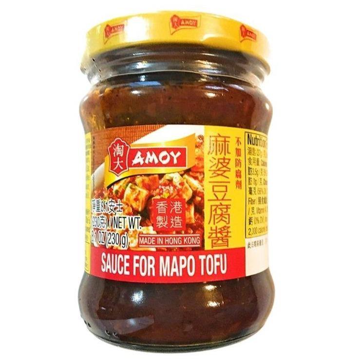 Amoy Sauce for Mabo Tofu | Paste for Mapo Tofu | Substitute of Broad Bean Chili Paste 8.1 Oz (230 g) - 淘大麻婆豆腐将 - CoCo Island Mart