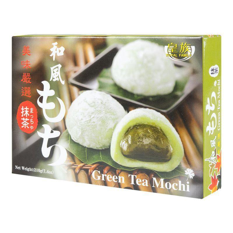 Royal Family Green Tea Mochi 7.4 Oz (210 g) - 台湾皇族 日式和风麻薯 抹茶味 210g - CoCo Island Mart