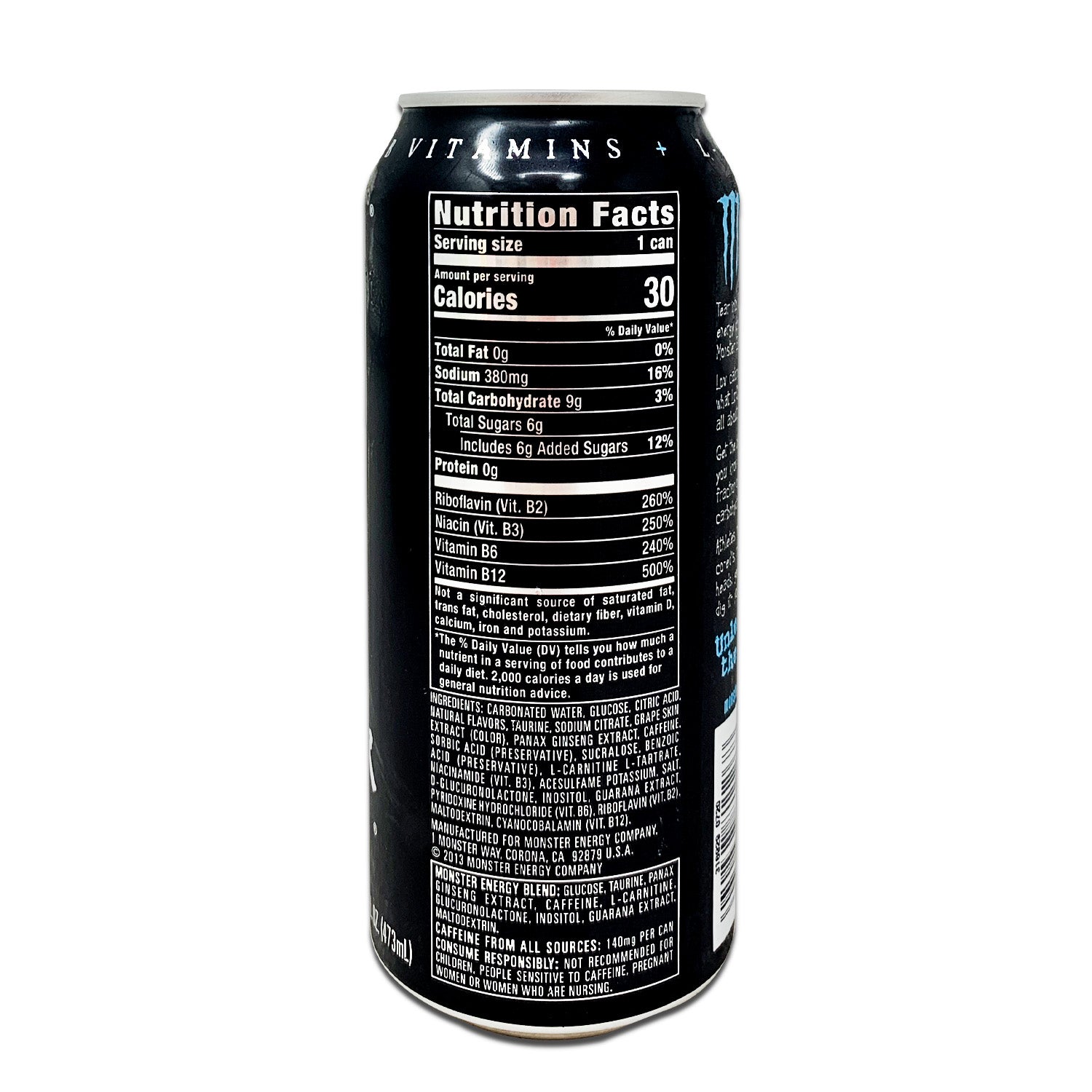 MONSTER ENERGY Lo-Carb Energy Drink, 16 fl oz – CoCo Island Mart