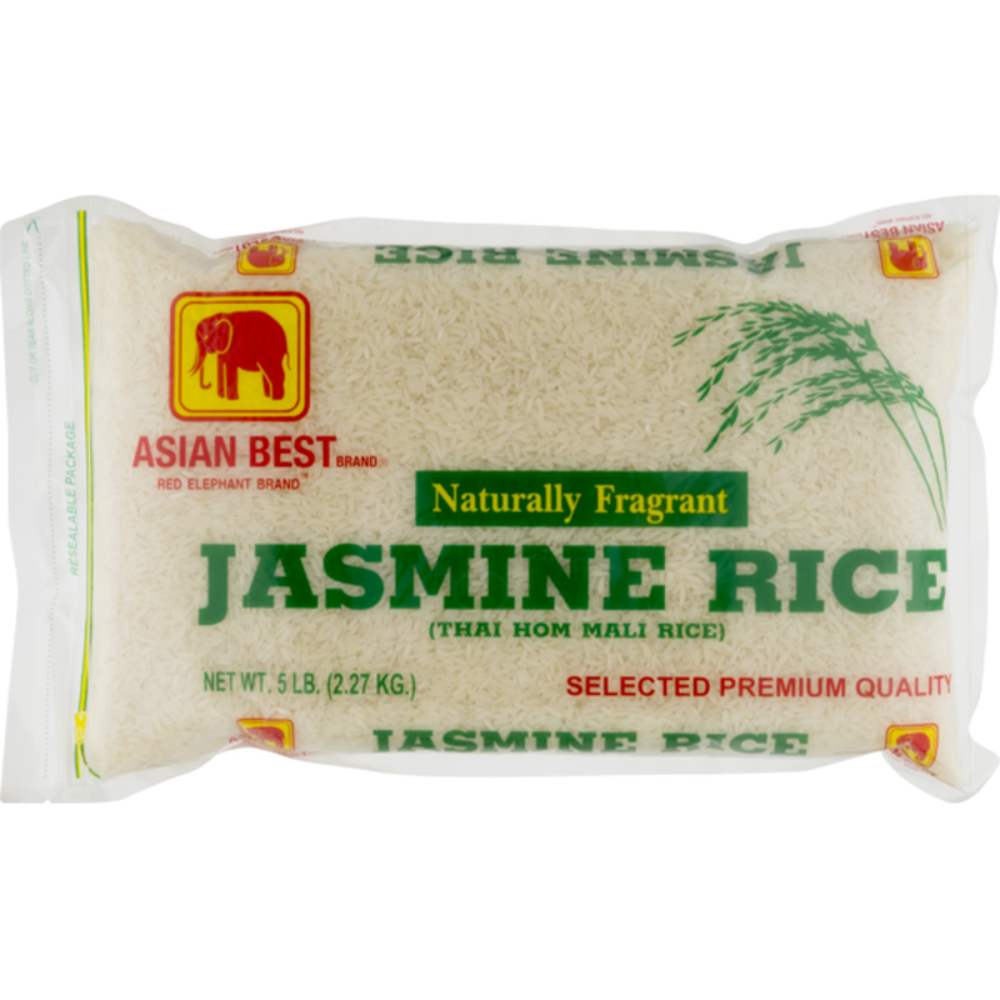 Asian Best Thai Premium Selected Jasmine Rice 5LB (2.27 Kg) – CoCo ...
