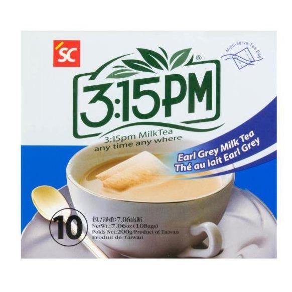 3:15PM Earl Grey Instant Taiwanese Milk Tea 10 Bags 7.06 Oz (200 g) - 3点一刻经典伯爵奶茶 - CoCo Island Mart
