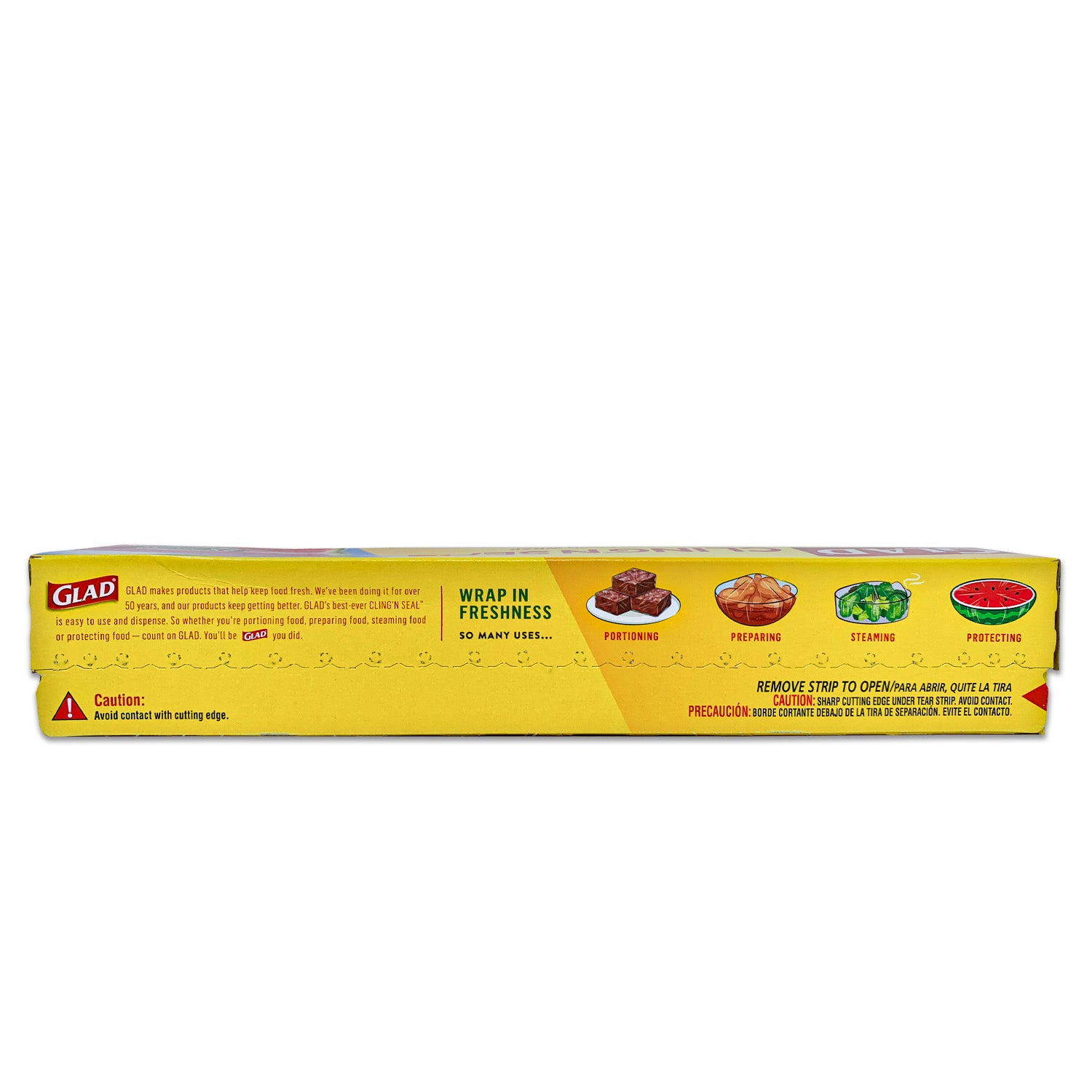 Glad Cling Wrap 200 sq ft New.FREE SHIPPING