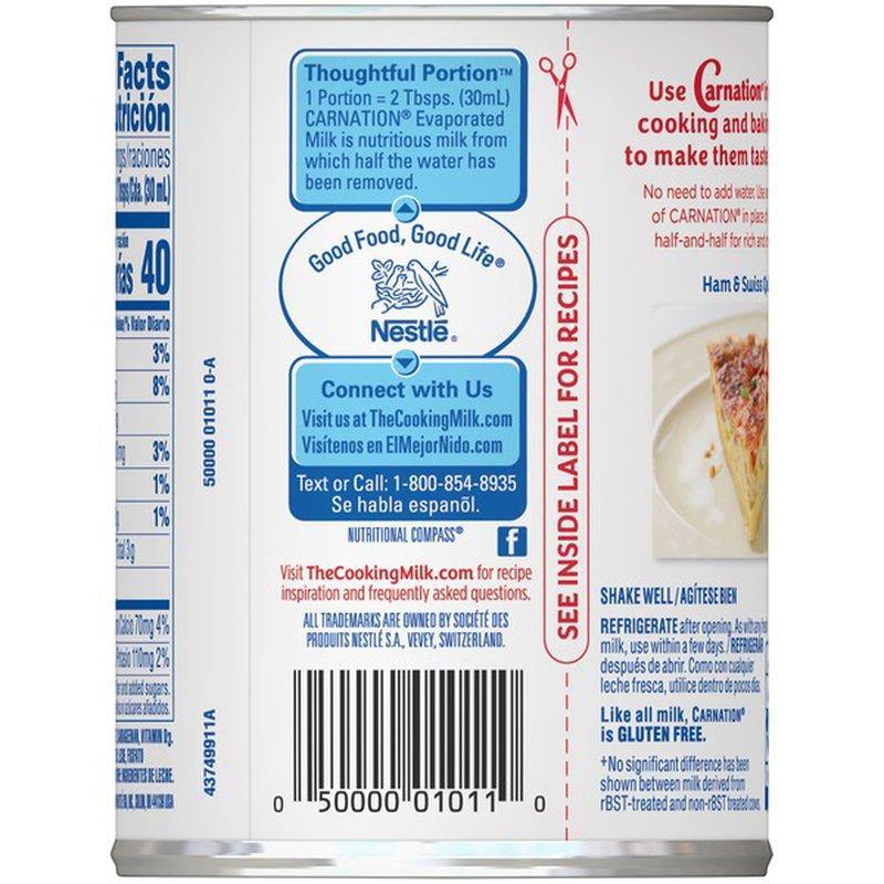 Nestle Carnation Evaporated Milk 12 FL Oz (354 mL) - CoCo Island Mart