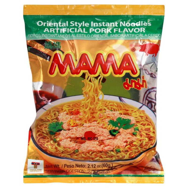 MAMA Noodles Chand Clear Soup Instant Rice Noodles w/Delicious Thai  Flavors, Hot 