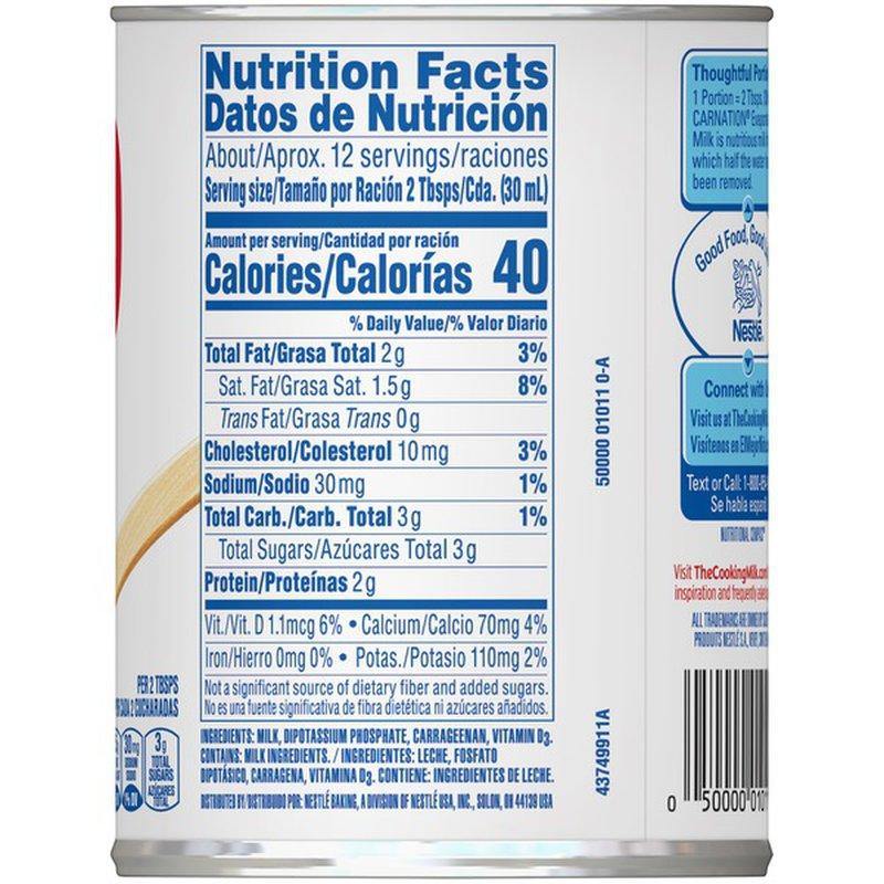 Nestle Carnation Evaporated Milk 12 FL Oz (354 mL) - CoCo Island Mart