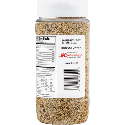 J-Basket Premium Roasted White Sesame Seed 8.0 Oz (226 g) - CoCo Island Mart