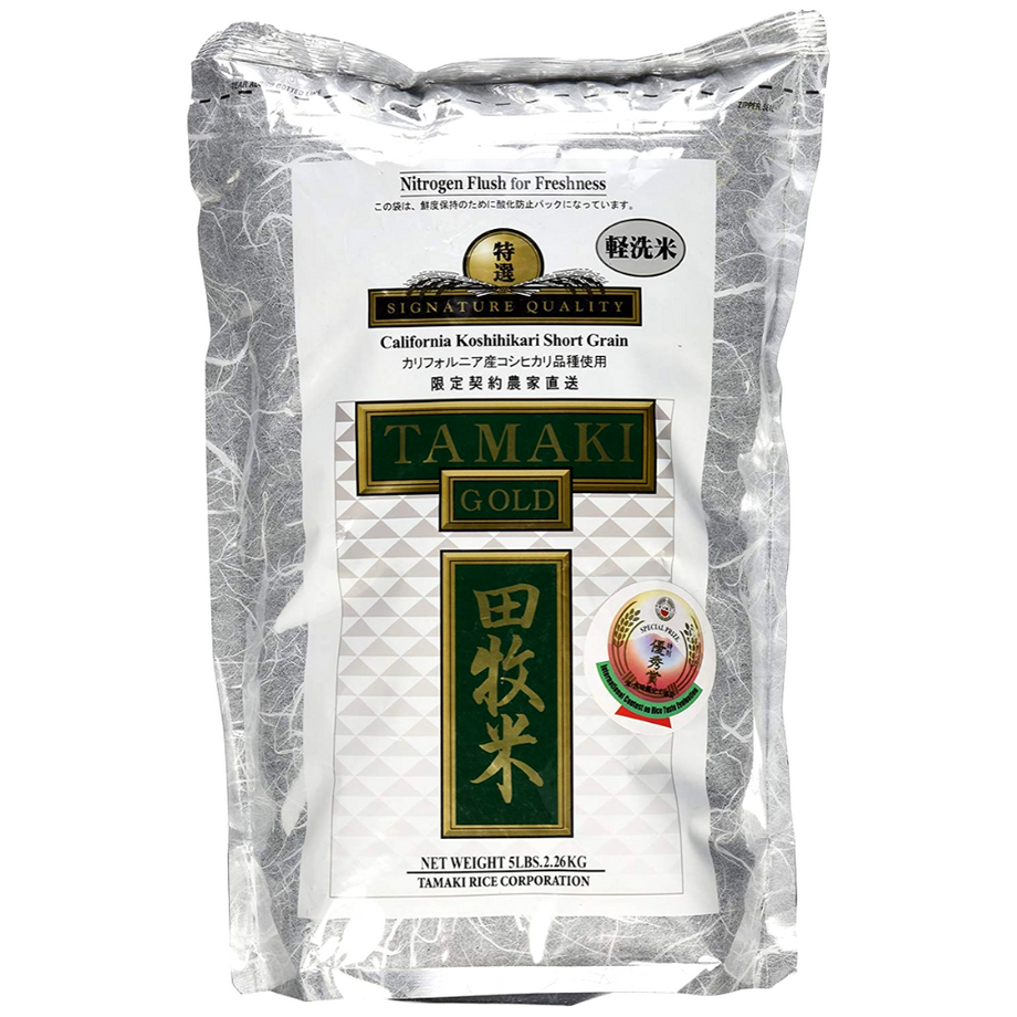 California koshihikari Short Grain Tamaki Gold 4.4LBS (2 Kg