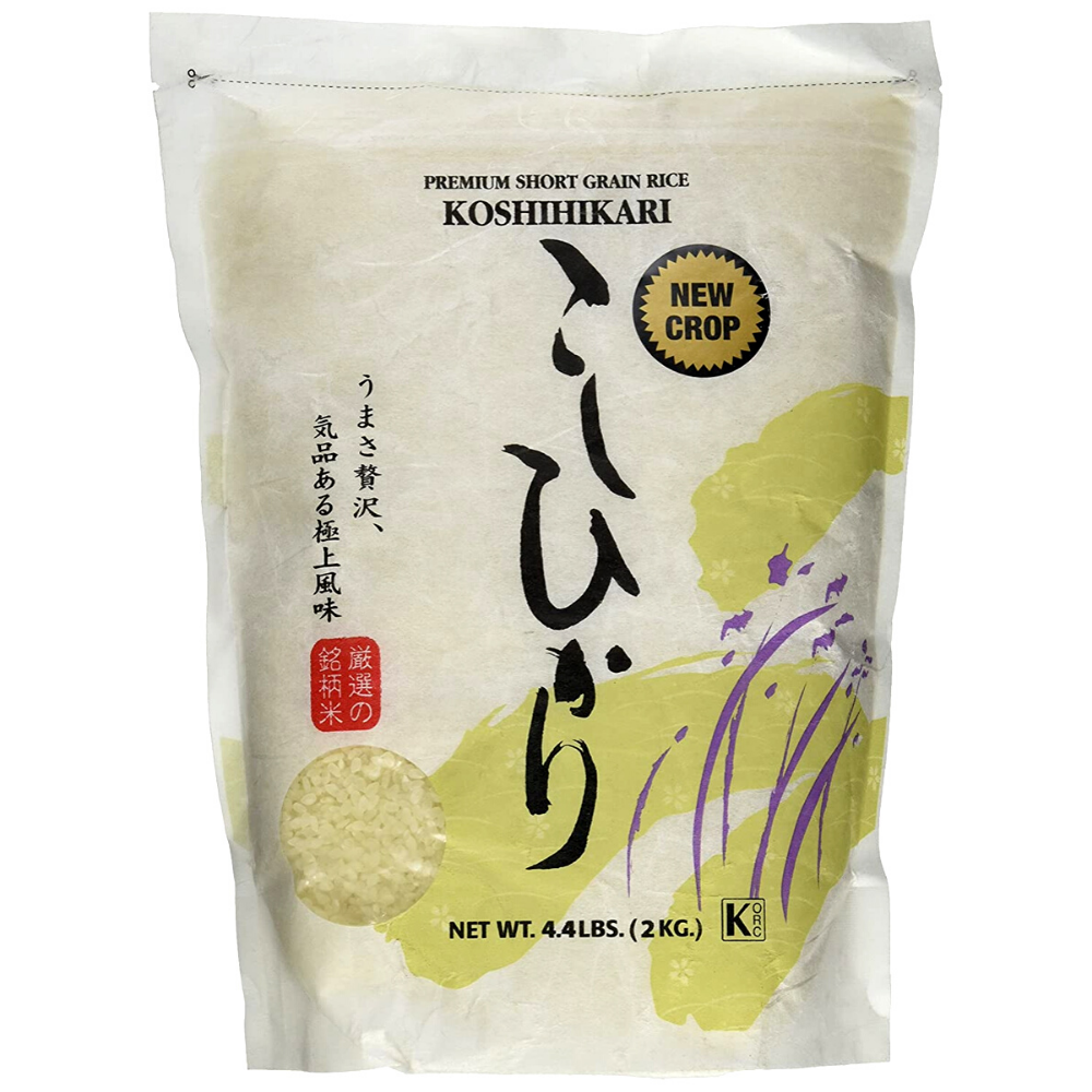 Koshihikari Premium Short Grain Rice 4.4LBS 2 Kg